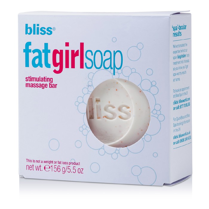 Bliss Fat Girl Soap Circulation-Stimulating Massage Bar 156g/5.5ozProduct Thumbnail