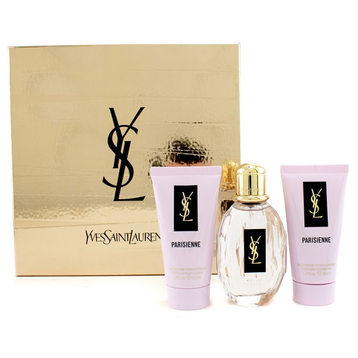 Yves Saint Laurent Parisienne Coffret: Eau De Parfum Spray 50ml/1.6oz + Body Lotion 50ml/1.6oz + Shower Gel 50ml/1.6oz 3pcsProduct Thumbnail