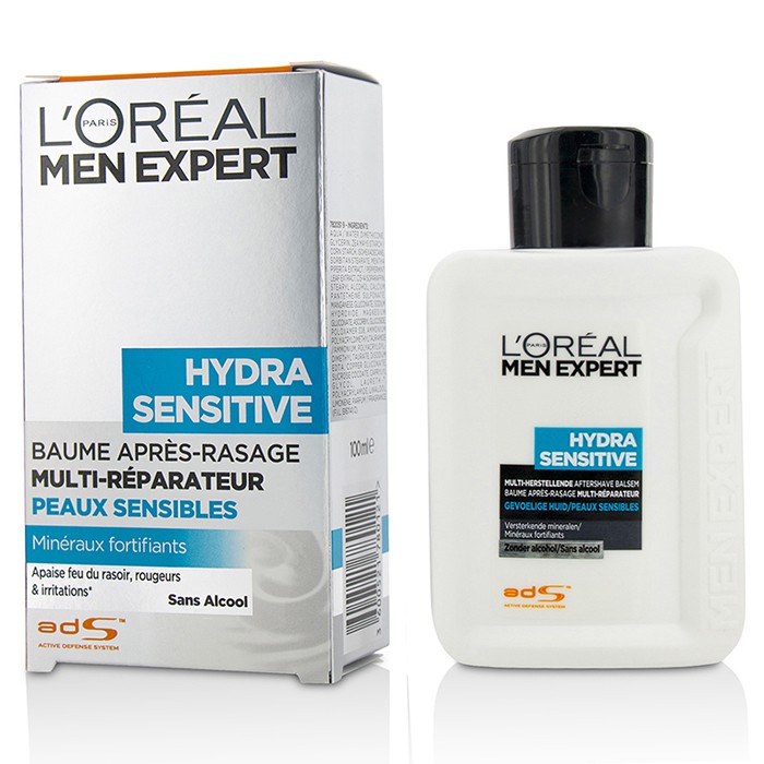 L'Oreal Men Expert Hydra Sensitive After Shave Balm 100ml/3.3ozProduct Thumbnail