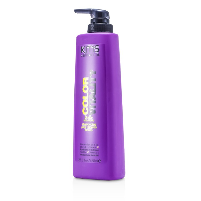 KMS California Vitalitate Colorată Şampon Pentru Păr Blond ( Iluminare şi Strălucire Restaurată ) 750ml/25.3ozProduct Thumbnail
