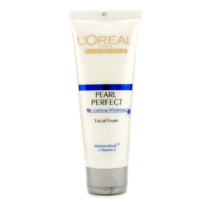 L'Oreal โฟมไวท์เทนนิ่งทำความสะอาดผิวหน้า Dermo-Expertise Pearl Perfect Re-Lighting 100g/3.3ozProduct Thumbnail