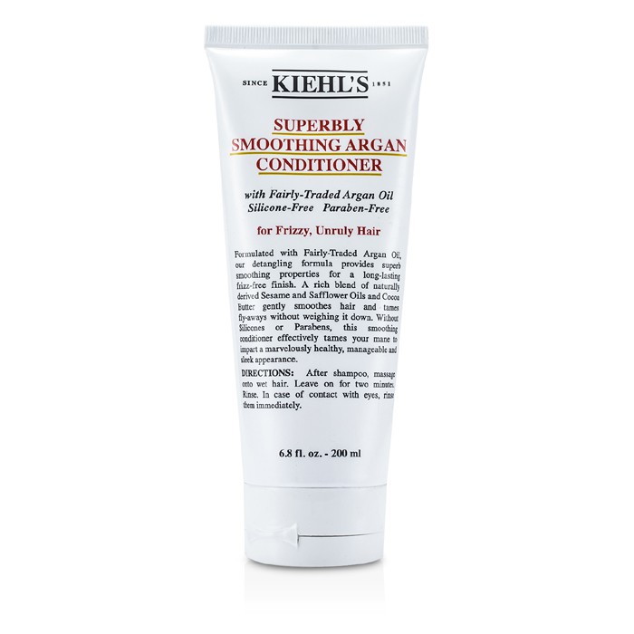Kiehl's Superbly Smoothing Argan Conditioner ( For grovt og uregjerlig hår ) 200ml/6.8ozProduct Thumbnail