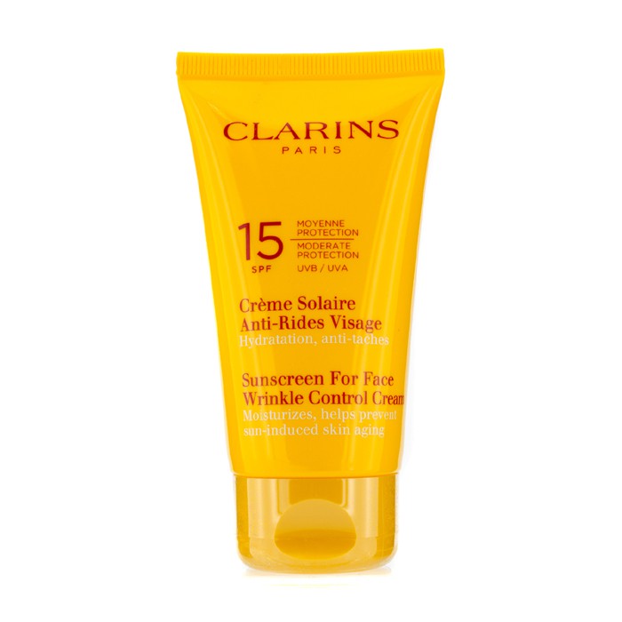 Clarins Creme Sunscreen Wrinkle Control Cream Moderate Protection For Face SPF15 75ml/2.7ozProduct Thumbnail