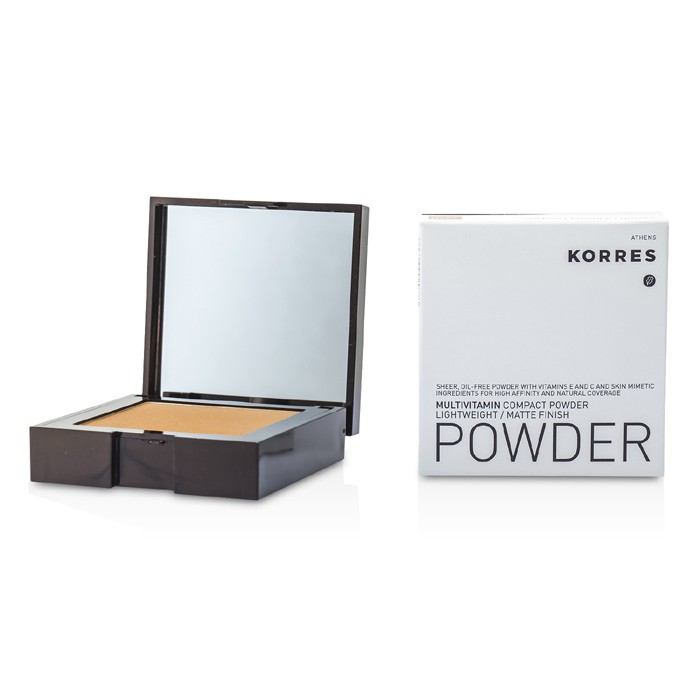 Korres Multiwitaminowy puder w kompakcie Multivitamin Lightweight/Matte Finish Compact Powder 10g/0.35ozProduct Thumbnail