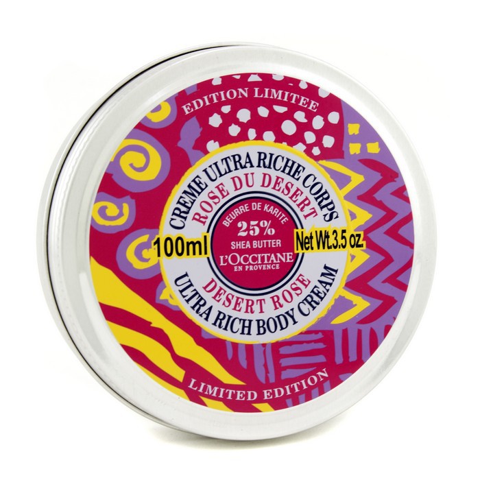 L'Occitane Shea Butter Ultra Rich Body Cream - Desert Rose (Limited Edition) 100ml/3.5ozProduct Thumbnail