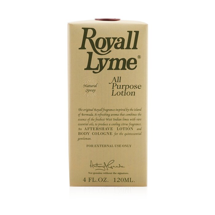 Royall Fragrances Роял Лайм Көп Мақсатты Лосьон Спрей 120ml/4ozProduct Thumbnail