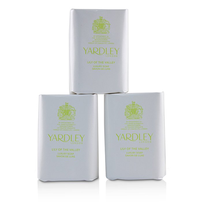 Yardley London Lily Of The Valley Luxury Sabun 3x100g/3.5ozProduct Thumbnail