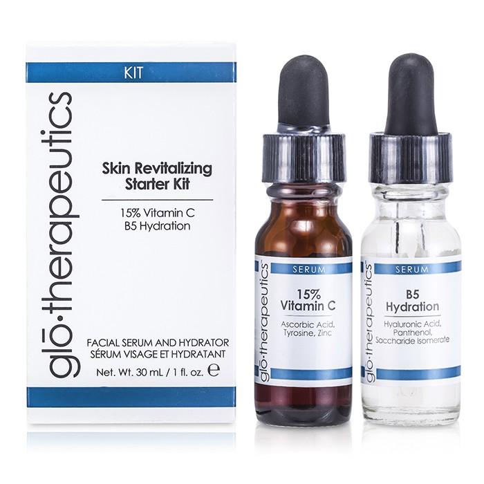 Glotherapeutics Skin Revitalizing Starter Kit: 15% Vitamin C + B5 Hydration 2pcsProduct Thumbnail