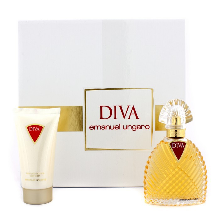 Ungaro Caixa Diva: Eau De Parfum Spray 50ml/1.7oz + Loção corporal 50ml/1.7oz 2pcsProduct Thumbnail