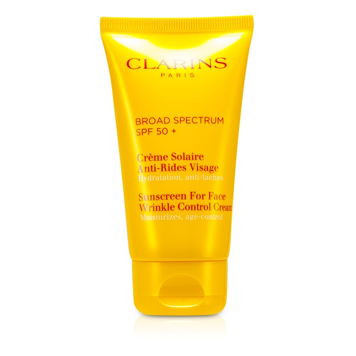 Clarins Sunscreen Wrinkle Control Cream High Protection For Face SPF 50+ 75ml/2.7ozProduct Thumbnail