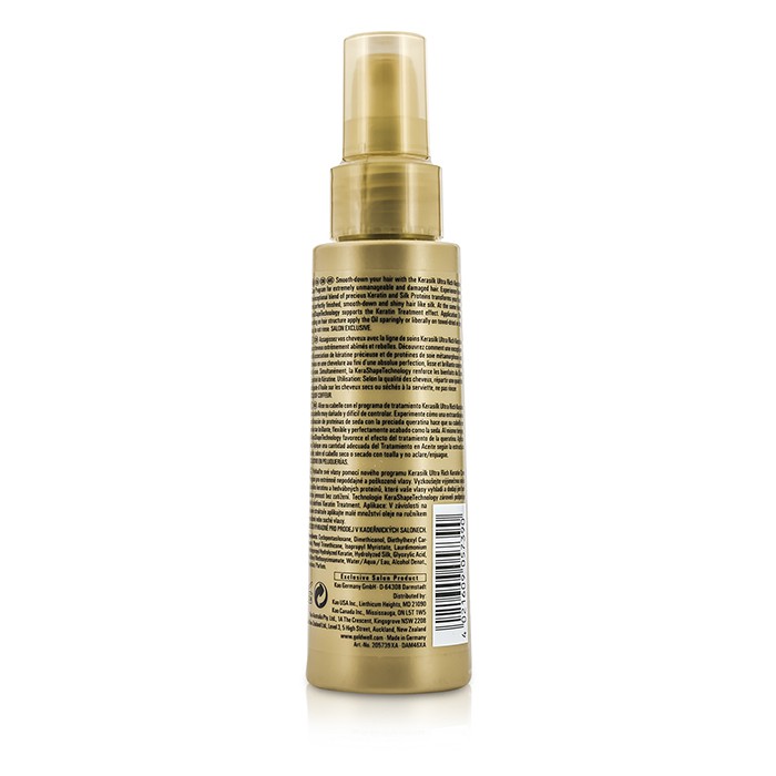 Goldwell Kerasilk Ultra Rich Keratin Care Oil (For Extremely Unmanageable and Damaged Hair) 100ml/3.4ozProduct Thumbnail