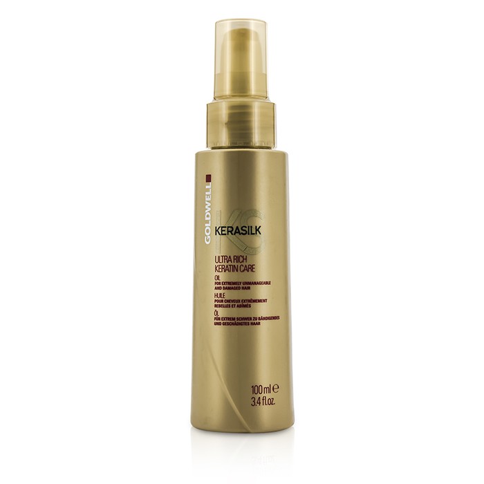 Goldwell Kerasilk Ultra Rich Keratin Care Oil (For Extremely Unmanageable and Damaged Hair) 100ml/3.4ozProduct Thumbnail