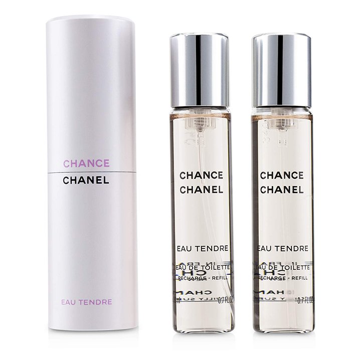 Chanel - Chance Eau Tendre Twist & Spray Eau De Toilette 3x20ml