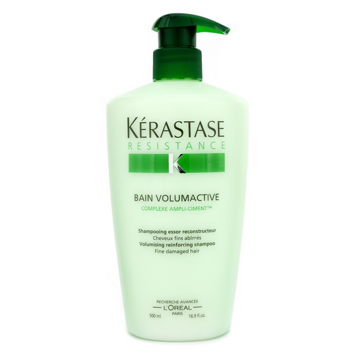 Kerastase Resistance Bain Volumactive Volumising Reinforcing Shampoo (For Fine Damaged Hair) 500ml/16.9ozProduct Thumbnail