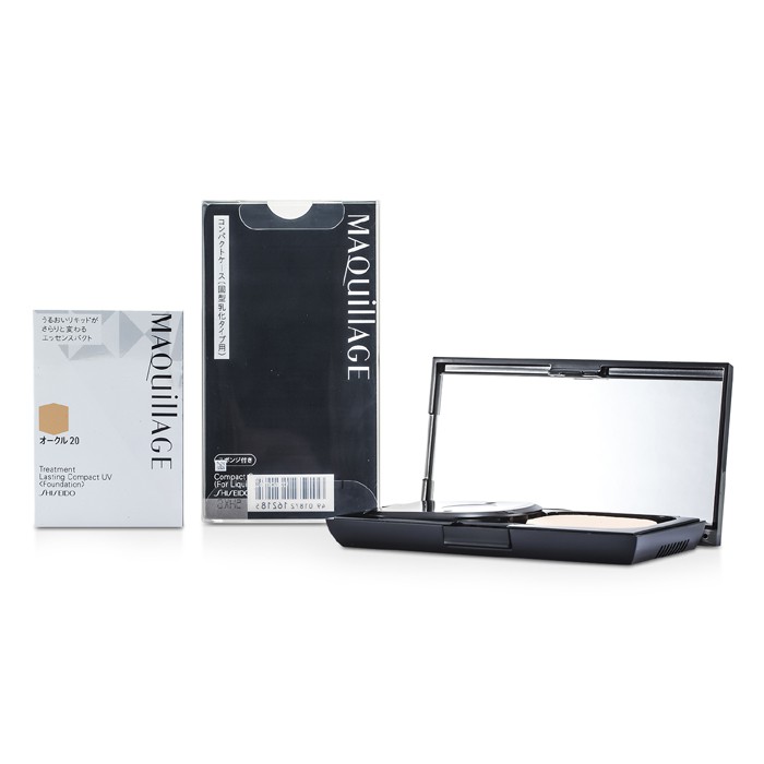 Shiseido Maquillage bőrápoló tartós kompakt UV alapozó SPF24 fekete tartóval 12g/0.4ozProduct Thumbnail
