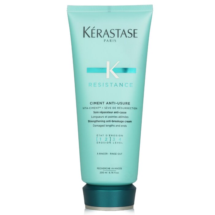 Kerastase Resistance Ciment Anti-Usure Strengthening Anti-Breakage Cream - Rinse Out (For Damaged Lengths & Ends)  200ml/6.8ozProduct Thumbnail