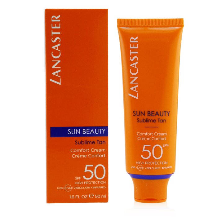 Lancaster Ochronny krem do twarzy Sun Beauty Comfort Touch Cream Gentle Tan SPF 50 50ml/1.7ozProduct Thumbnail