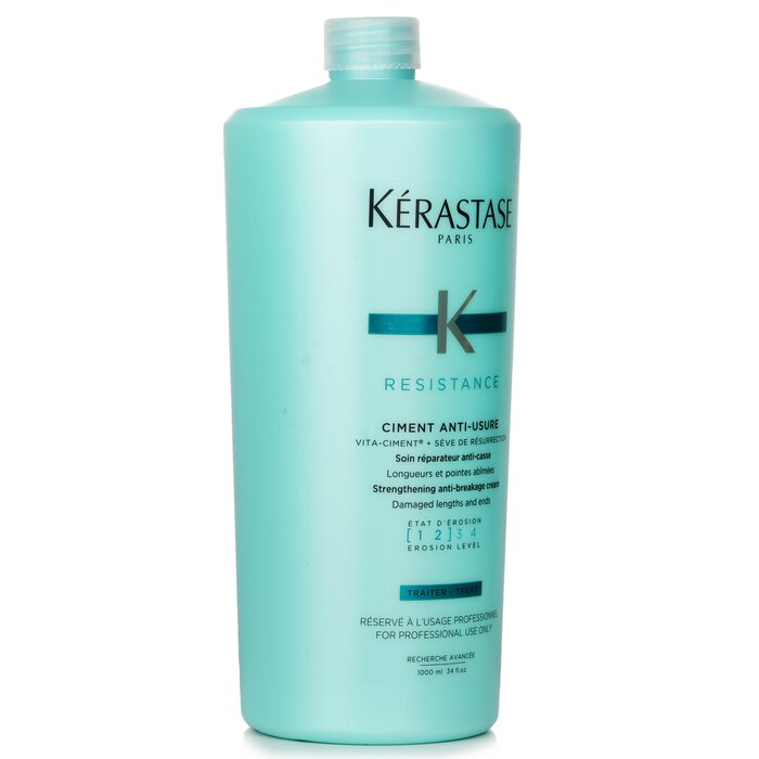 Kerastase Resistance Ciment Anti-Usure Strengthening Anti-Breakage Cream - Rinse Out (For Damaged Lengths & Ends) 1000ml/34ozProduct Thumbnail