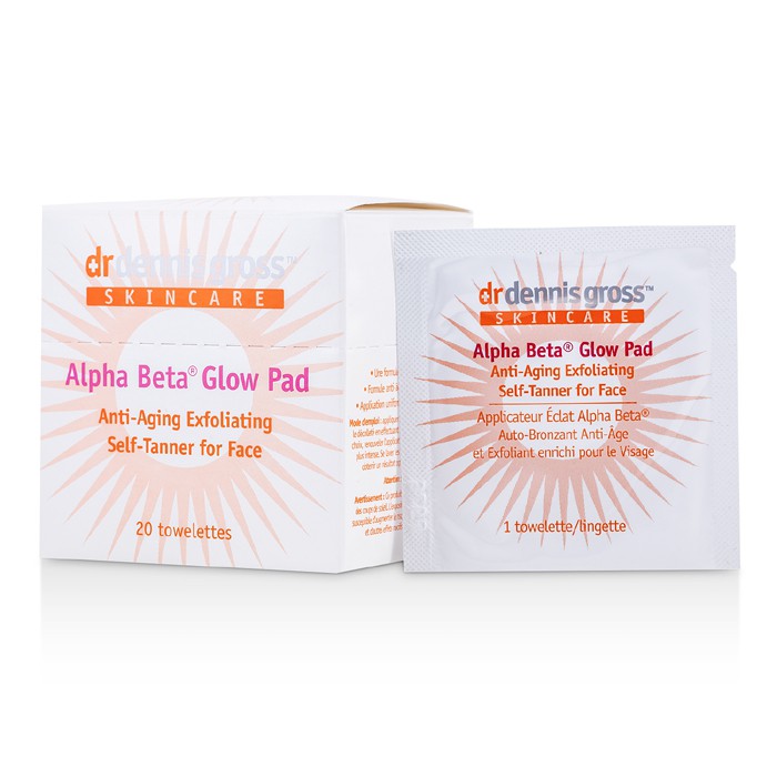 Dr Dennis Gross Samoopalające chusteczki do twarzy Alpha Beta Glow Pad 20 TowelettesProduct Thumbnail