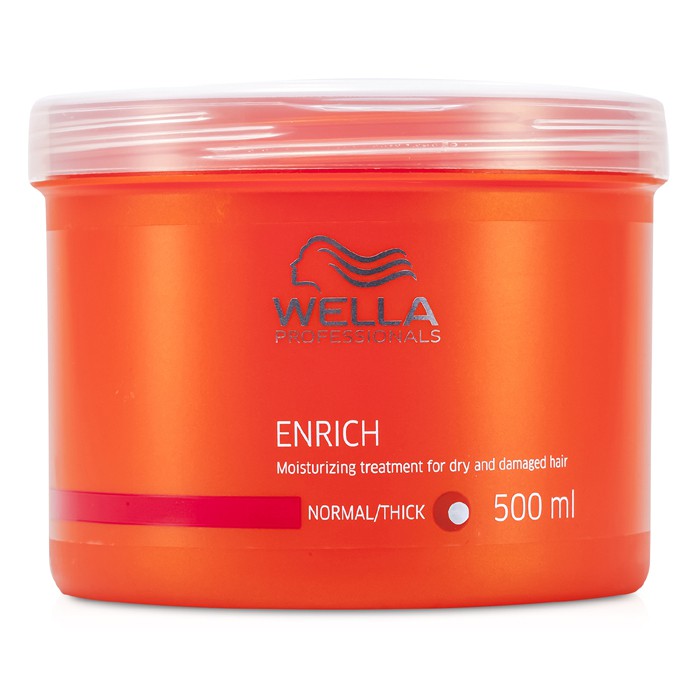 Wella Enrich Moisturizing Treatment For Dry & Damaged Hair (Normal/ Thick) 500ml/16.7ozProduct Thumbnail