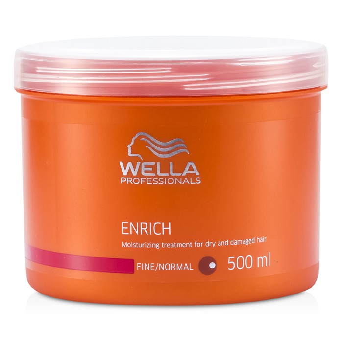 Wella Enrich kosteuttava hoito kuiville ja vaurioituneille hiuksille (ohuet/normaalit) 500ml/16.7ozProduct Thumbnail