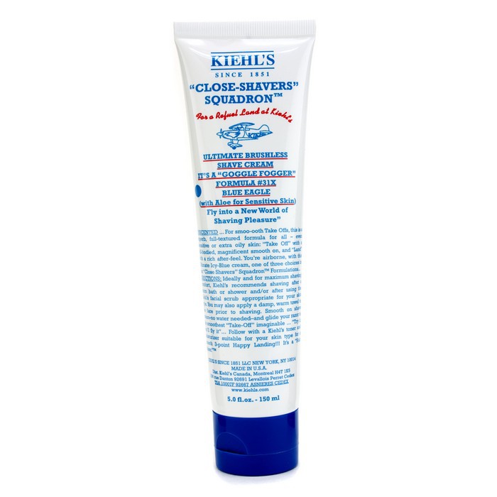 Kiehl's 契爾氏 刮鬍膏 Ultimate Brushless Shave Cream - Blue Eagle 150ml/5ozProduct Thumbnail