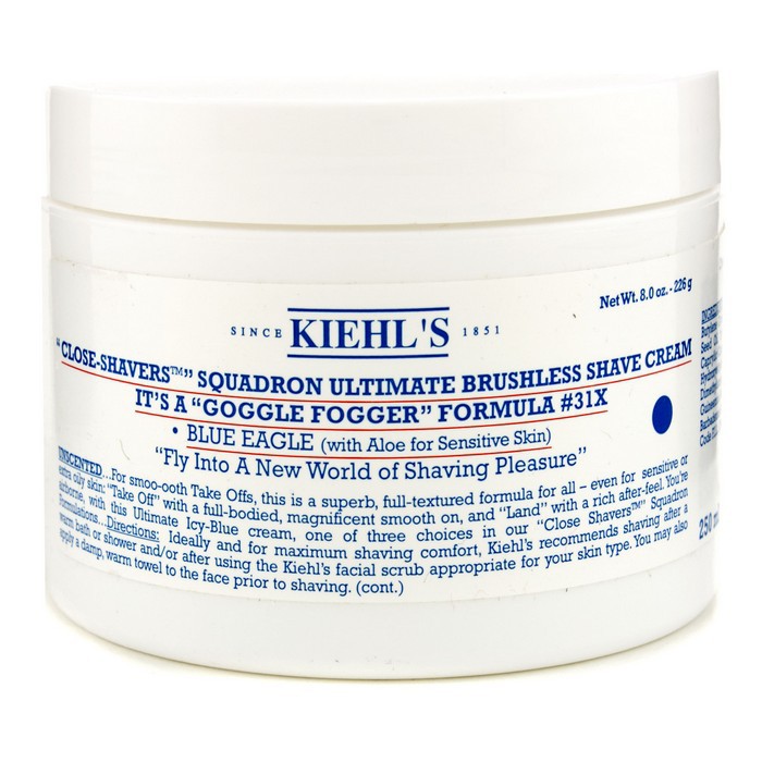 Kiehl's Ultimate كريم الحلاقة دون فرشاة - Blue Eagle (برطمان) 226g/8ozProduct Thumbnail