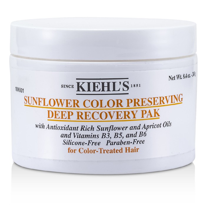 Kiehl's Solsikke Fargebevarende Dyp Gjenoppbygging Pakke (For fargebehandlet hår) 240g/8.4ozProduct Thumbnail