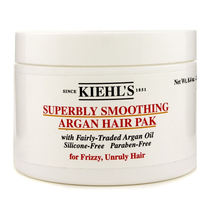 Kiehl's Superbly Smoothing Argan Hair Pak (For Frizzy, Unruly Hair) 240g/8.4ozProduct Thumbnail