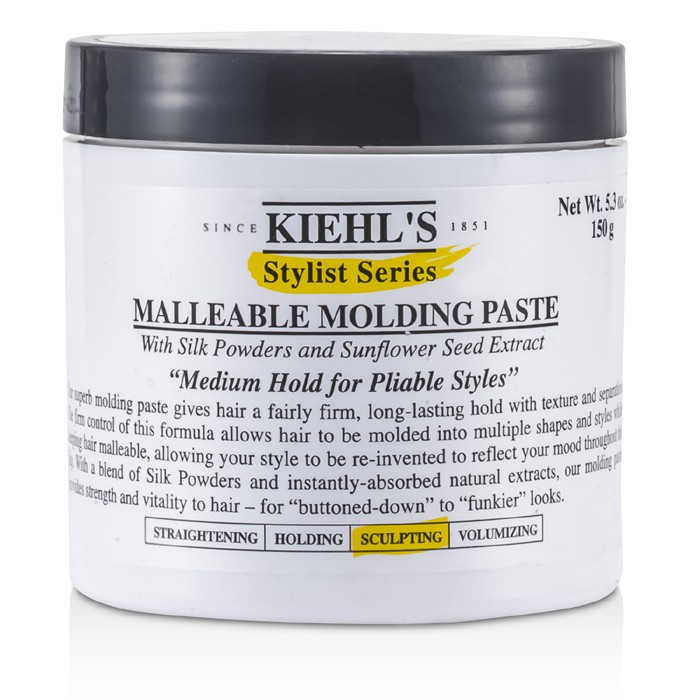 Kiehl's Pasta do stylizacji włosów Stylist Series Malleable Molding Paste (Medium Hold) 150g/5.3ozProduct Thumbnail