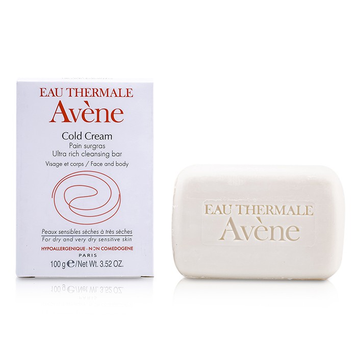 Avene Cold Cream Ultra Rich Cleansing Bar (For Dry & Very Dry Sensitive Skin) 100g/3.52ozProduct Thumbnail
