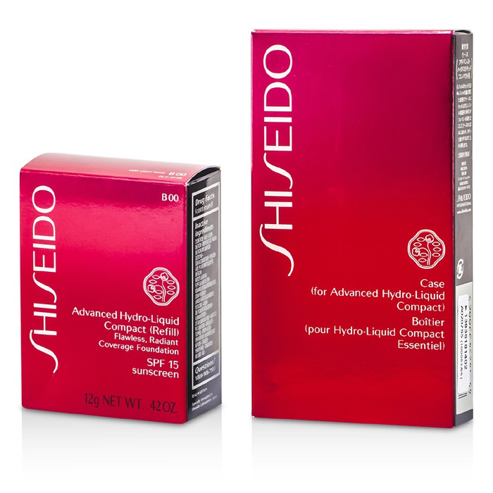 Shiseido แป้งผสมรองพื้น Advanced Hydro Liquid SPF15 (ตลับ + รีฟิล) 12g/0.42ozProduct Thumbnail