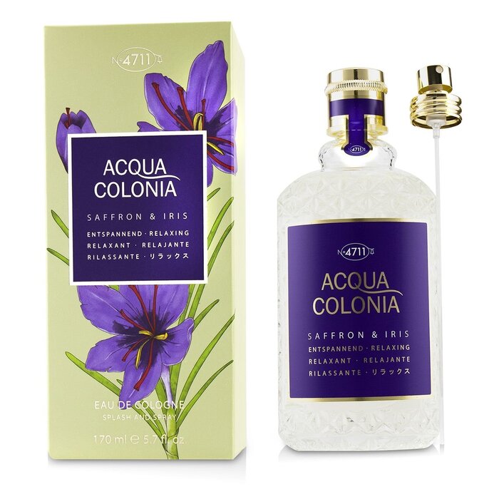 4711 Acqua Colonia Saffron & Iris Eau De Cologne Spray (Unboxed) 170ml/5.7ozProduct Thumbnail