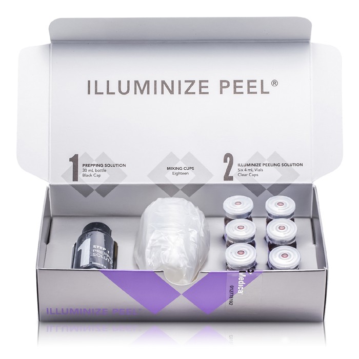 Skin Medica Illuminize Peel Multi Pack: Prepping Solution + 6x Peeling Solution + 18x Cups + Instruction Guide Picture ColorProduct Thumbnail