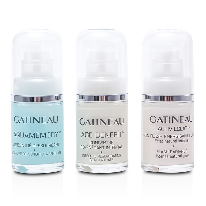 Gatineau Essence Of Beauty  Age Benefit: Beneficio Antienvejecimiento 15ml + Concentrado Hidratante 15ml + Radiancia Flash 15ml 3x15ml/0.5ozProduct Thumbnail