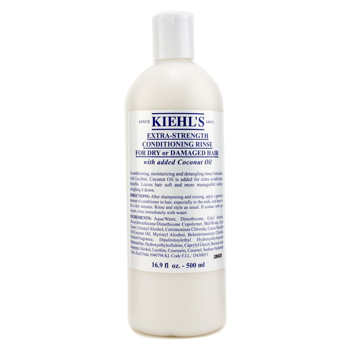 Kiehl's Extra-Strength Conditioning Rise With Added Coconut Oil (For Dry & Damaged Hair) 500ml/16.9ozProduct Thumbnail
