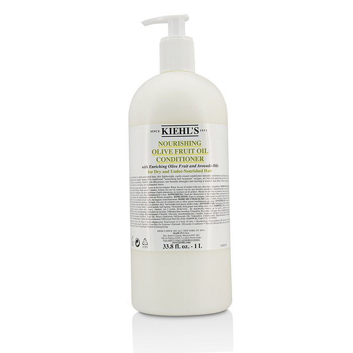 Kiehl's Olive Fruit Oil Nourishing Conditioner (For Dry and Damaged, Under-Nourished Hair) 1000ml/33.8ozProduct Thumbnail