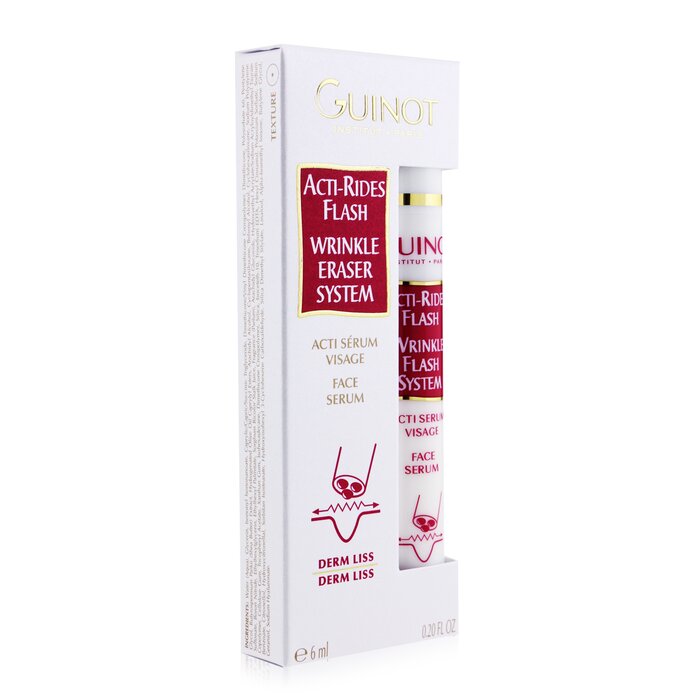 Guinot 維健美 抗皺臉部精華Acti Rides Flash Wrinkle Eraser Stystem Face Serum 6ml/0.2ozProduct Thumbnail