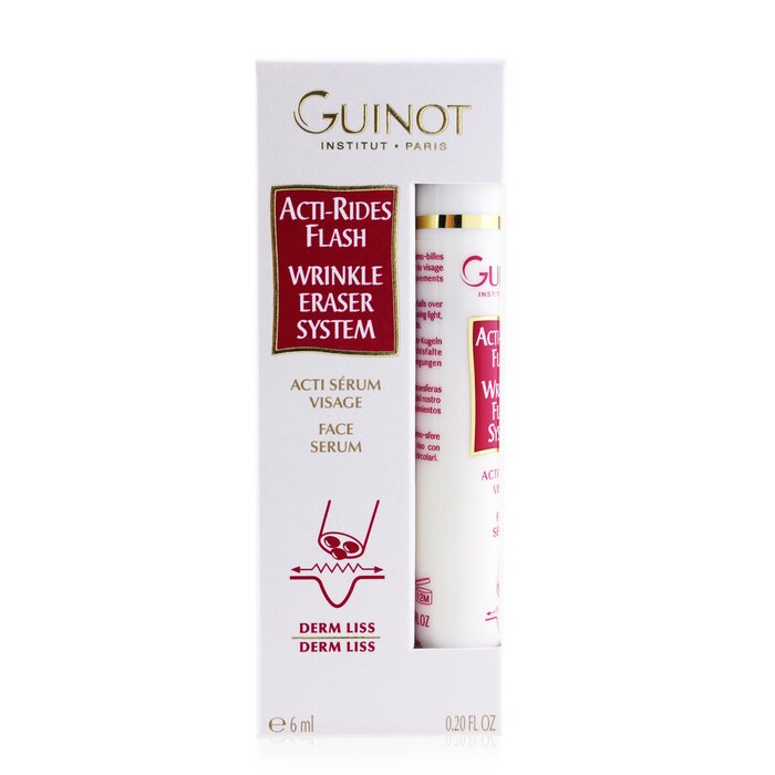 Guinot Acti Rides Flash Wrinkle Eraser Stystem Face Serum سيرم الوجه 6ml/0.2ozProduct Thumbnail