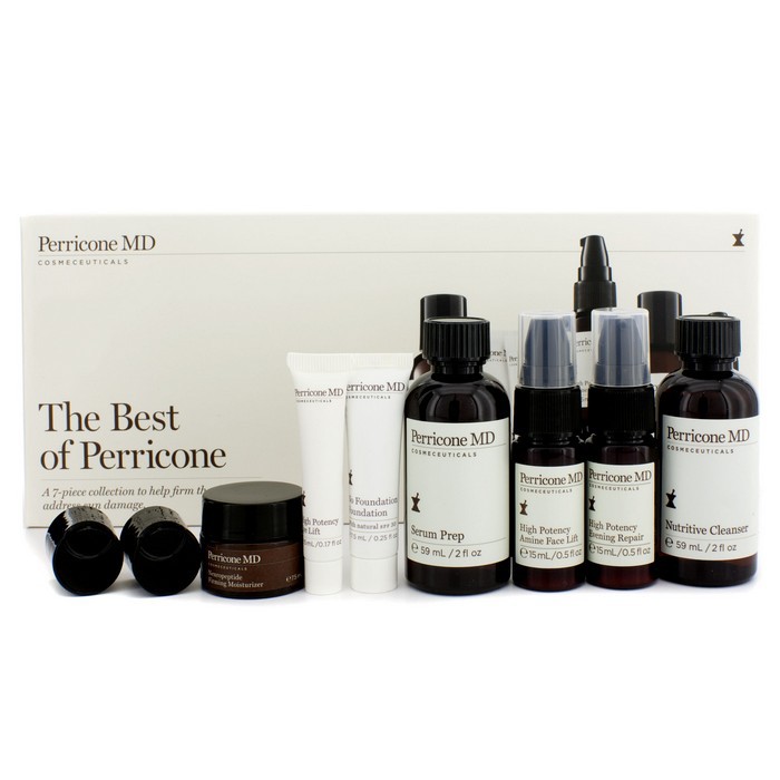 Perricone MD The Best Of Perricone Set: Cleanser + Serum Prep + Face Lift + Evening Repair + Moisturizer + Foundation SPF 30 + Eye Lift 7pcsProduct Thumbnail