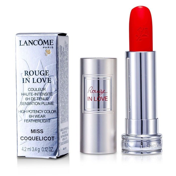 Lancome Rouge In Love Pôvabný rúž – 146B Miss Coquelicot 4.2ml/0.12ozProduct Thumbnail