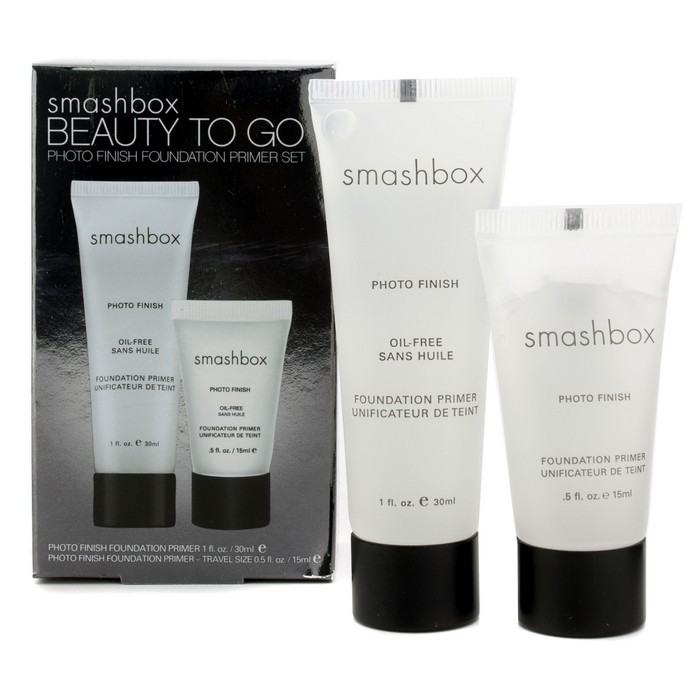 Smashbox Beauty To Go Photo Finish Set Primer Base Maquillaje (1x Primer Base 30ml, 1x Primer Base Tamaño Viaje 15ml/0.05oz) 2pcsProduct Thumbnail