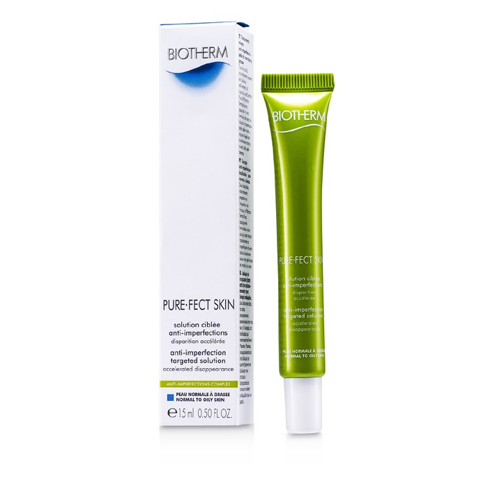 Biotherm Pure.Fect Skin Anti-Imperfection Targeted Solution (Combination to Oily Skin) 15ml/0.5ozProduct Thumbnail