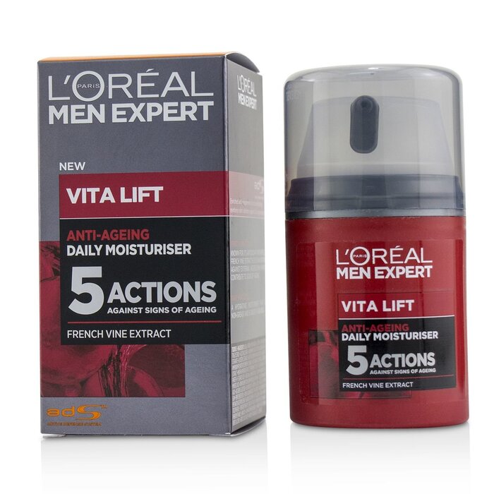 L'Oreal Men Expert Vita Lift 5 Ежедневное Увлажняющее Средство 50ml/1.7ozProduct Thumbnail