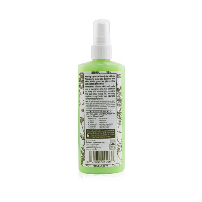 Eminence Lime Refresh Tonique (rasvainen ja normaali iho) 125ml/4ozProduct Thumbnail