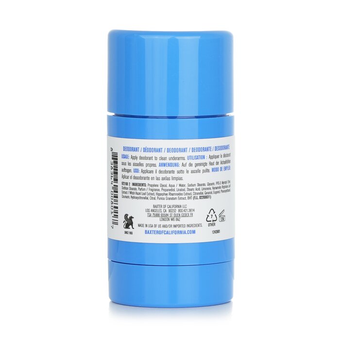 Baxter Of California Desodorante - Libre de Alcohol (Fórmula Piel Sensible) 75g/2.65ozProduct Thumbnail