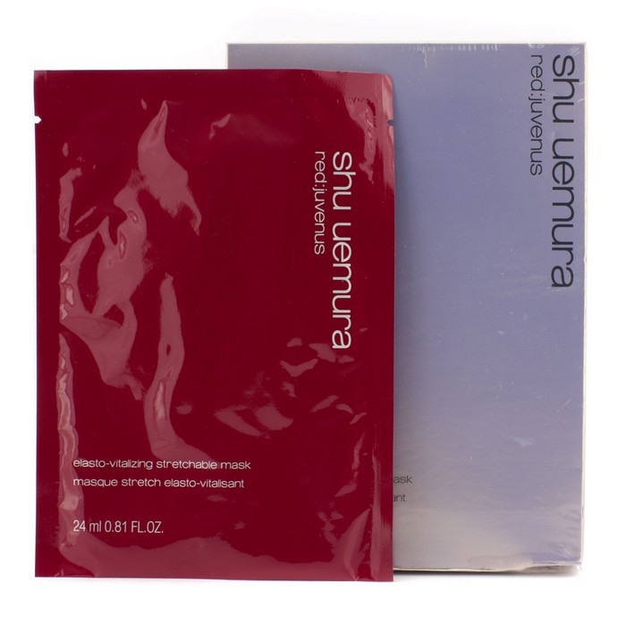 Shu Uemura Red: Juvenus Elasto-Vitalieing Stretchable Mask 6x24ml/0.81ozProduct Thumbnail