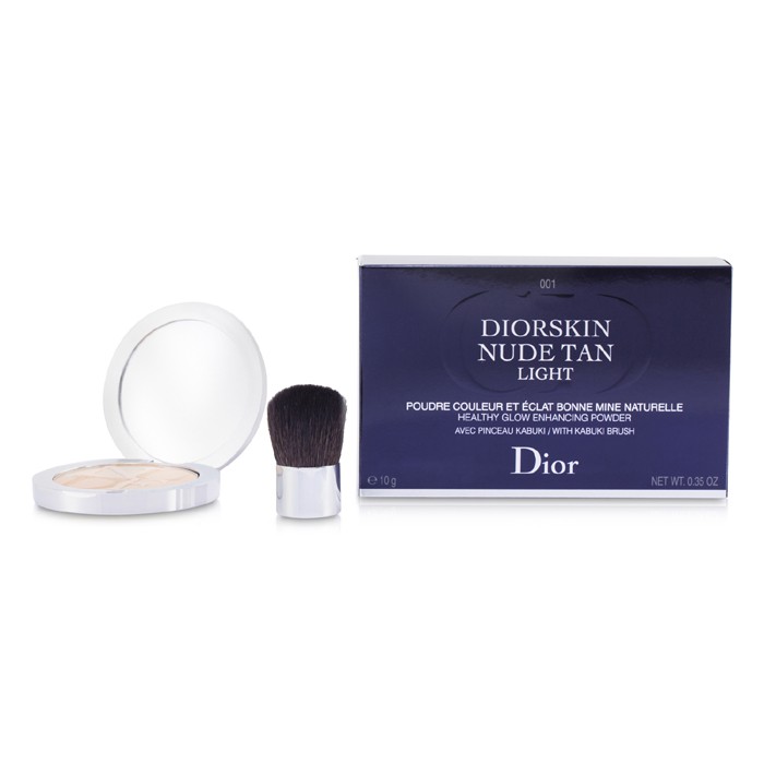 Christian Dior Univerzální rozjasňující pudr pro zdravý vzhled Diorskin Nude Tan Healthy Glow Enhancing Powder (se štětcem Kabuki) 10g/0.35ozProduct Thumbnail