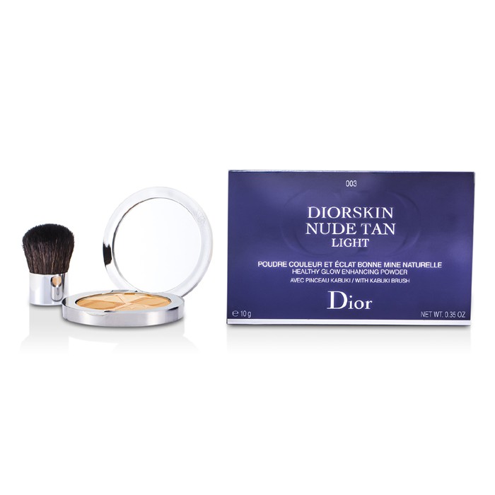 Christian Dior Brązujący puder prasowany Diorskin Nude Tan Healthy Glow Enhancing Powder (z pędzelkiem Kabuki) 10g/0.35ozProduct Thumbnail