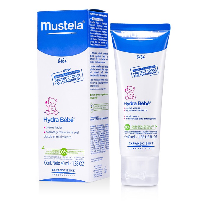Mustela Hydra-Bebe Crema Facial - Piel Normal 40ml/1.35ozProduct Thumbnail